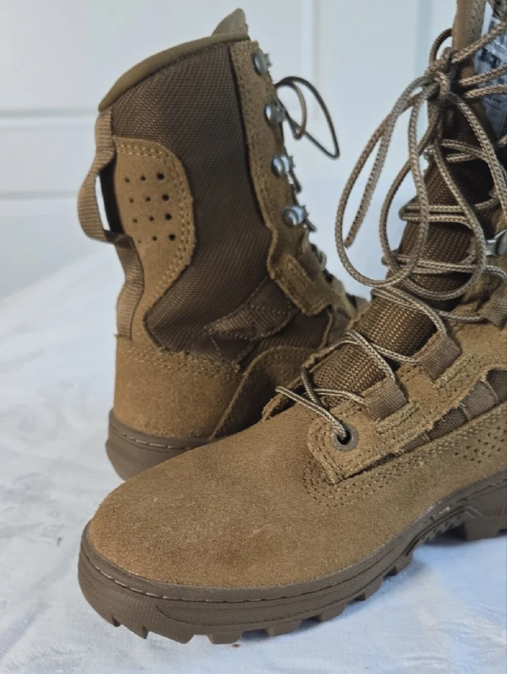 Rocky Havoc Lace-Up Military Tactical Boots in Brown NWOT Size 5W